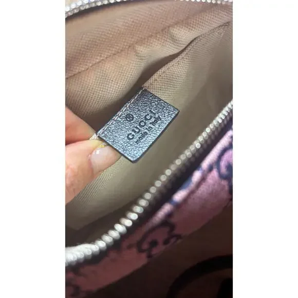 🩷SOLD🩷 Gucci Marmont Pink Quilted Camera Bag - Picture 8 of 9